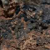 Goethite, limonite
Herdade da Granja Mine, Nossa Senhora da Conceição, Alandroal, Évora District, Portugal
FOV 4 x 3 cm (Author: Vitomorim)