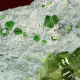 Andradite ( var. demantoid )
Val Malenco, Sondrio Province, Lombardia Region, Italy

85 x 46 x 35 mm
closeup (Author: GneissWare)