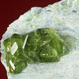 Andradite ( var. demantoid )
Val Malenco, Sondrio Province, Lombardia Region, Italy

85 x 46 x 35 mm
closeup (Author: GneissWare)