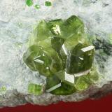 Andradite ( var. demantoid )
Val Malenco, Sondrio Province, Lombardia Region, Italy

85 x 46 x 35 mm
closeup (Author: GneissWare)