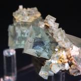 Fluorite
Yaogangxian Mine, Yaogangxian W-Sn ore field, Yizhang Co., Chenzhou Prefecture, Hunan Province, China
6 x 4.2 cm
Fluorite with carbonates inclusions (Author: Don Lum)