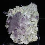 Quartz var amethyst
Piedra Parada (Las Vigas Mine), Tatatila, Veracruz de Ignacio de la Llave, Mexico
16.7 x 12.8 cm (Author: Don Lum)