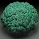 Malachite
Shilu Mine, Yangchun Co., Yangjiang Prefecture, Guangdong Province, China
5 x 5 x 3 cm (Author: xdxucn)