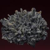 Stibnite, Fluorite
Banpo Mine, Dushan Co., Qiannan Autonomous Prefecture, Guizhou Province, China
11.0 x 9.0 x 8.2 cm
Alternate View (Author: am mizunaka)