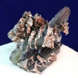 Ferberite, Fluorapatite (Apatite Group), Muscovite
Panasqueira Mine (Couto Mineiro da Panasqueira), Panasqueira, Covilhã, Castelo Branco District, Portugal
6.0 x 5.5 x 5.3 cm
ex Norman E. Dawson (Author: Don Lum)