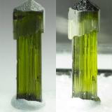 Elbaite
Barra de Salinas district, Barra de Salinas, Coronel Murta, Jequitinhonha Valley, Minas Gerais, Brazil
22 mm tall (Author: xdxucn)