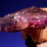 Fluorite, Calcite
Minerva No. 1 Mine (Ozark-Mahoning No. 1 Mine) Ozark-Mahoning Group, Cave-in-Rock Sub-District, Illinois - Kentucky Fluorspar District, Hardin Co., Illinois, USA
12.5 x 8.5 cm (Author: Don Lum)