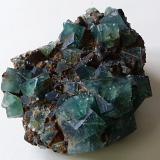 Fluorite<br />Rogerley Mine, Frosterley, Weardale, North Pennines Orefield, County Durham, England / United Kingdom<br />9.5 x 7 x 3.5cm.<br /> (Author: captaincaveman)
