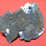 Azurite<br />Tsumeb Mine, Tsumeb, Otjikoto Region, Namibia<br />60x50mm<br /> (Author: Heimo Hellwig)