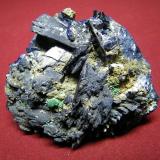 Azurite<br />Tsumeb Mine, Tsumeb, Otjikoto Region, Namibia<br />90x75mm<br /> (Author: Heimo Hellwig)