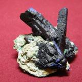 Azurite<br />Tsumeb Mine, Tsumeb, Otjikoto Region, Namibia<br />50x50mm<br /> (Author: Heimo Hellwig)