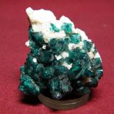 Dioptase<br />Tsumeb Mine, Tsumeb, Otjikoto Region, Namibia<br />40x45mm<br /> (Author: Heimo Hellwig)