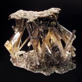 Gypsum<br />Machów Mine, Tarnobrzeg, Subcarpathian Voivodeship, Poland<br />4.0 x 6.5 cm<br /> (Author: crosstimber)