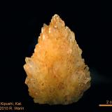 Calcite<br />Kipushi Mine, Kipushi, Katanga Copper Crescent, Katanga (Shaba), Democratic Republic of the Congo (Zaire)<br />8 cm high<br /> (Author: Roger Warin)