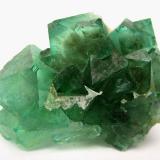 Fluorite<br />Riemvasmaak, Orange river area, Kakamas, ZF Mgcawu District, Northern Cape Province, South Africa<br />Largest fluorite crystal 2,5 cm, overall size 7 cm<br /> (Author: Tobi)