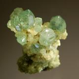 Andradite var. demantoid<br />Antetezambato outcrop, Antetezambato, Maherivaratra Commune, Ambanja District, Antsiranana Province, Madagascar<br />2.1 x 2.7 cm<br /> (Author: crosstimber)