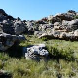 The small valley where I found this pocket with fadens. (Author: Pierre Joubert)