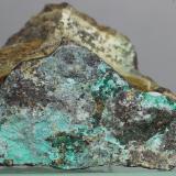 Ortoserpierita<br />Serra de Prades, Tarragona, Cataluña / Catalunya, España<br />35x30 mm.<br /> (Autor: Juan Espino)