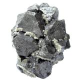 Galena, dolomite<br />West Fork Mine, West Fork, Viburnum Trend District, Reynolds County, Missouri, USA<br />Specimen height 5 cm<br /> (Author: Tobi)