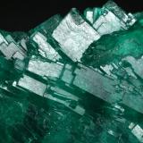 Beryl (var. emerald)<br />Coscuez mining district, Municipio San Pablo de Borbur, Western Emerald Belt, Boyacá Department, Colombia<br />Detail - FOV=3cm<br /> (Author: Fiebre Verde)