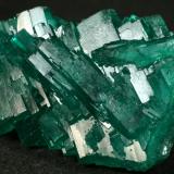 Beryl (var. emerald)<br />Coscuez mining district, Municipio San Pablo de Borbur, Western Emerald Belt, Boyacá Department, Colombia<br />40x26x15mm<br /> (Author: Fiebre Verde)