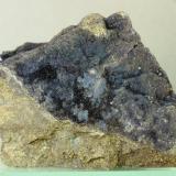 Covellita (Covellina)Corta Atalaya, Minas de Río Tinto, Minas de Riotinto, Comarca Cuenca Minera, Huelva, Andalucía, España72x52x40 mm. (Autor: Juan Espino)