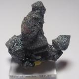 Hematites pseudomorfizando Magnetita (variedad martita)<br />Volcán Payún Matru, Malargüe, Departamento Malargüe, Provincia Mendoza, Argentina<br />60x50 mm<br /> (Autor: Ignacio)