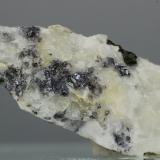 Pirargirita<br />Mina Santa Cecilia, Hiendelaencina, Comarca Serranía de Guadalajara, Guadalajara, Castilla-La Mancha, España<br />25x10 mm.<br /> (Autor: Juan Espino)
