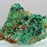 BrochantitaBou Bekker, Distrito Touissit, Provincia Jerada, Región Oriental, Marruecos30x22 mm (Autor: Juan Espino)