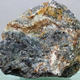 Gahnita<br />Mina Victoria, Arrés, Vall d'Aran, Lérida / Lleida, Cataluña / Catalunya, España<br />41x32 mm<br /> (Autor: Juan Espino)