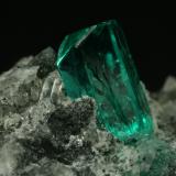 Beryl (variety emerald), Calcite, Pyrite, Quartz<br />Coscuez mining district, Municipio San Pablo de Borbur, Western Emerald Belt, Boyacá Department, Colombia<br />50x20x45mm<br /> (Author: Fiebre Verde)