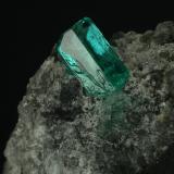 Beryl (variety emerald), Calcite, Pyrite, Quartz<br />Coscuez mining district, Municipio San Pablo de Borbur, Western Emerald Belt, Boyacá Department, Colombia<br />50x20x45mm<br /> (Author: Fiebre Verde)