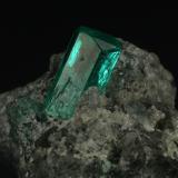 Beryl (variety emerald), Calcite, Pyrite, Quartz<br />Coscuez mining district, Municipio San Pablo de Borbur, Western Emerald Belt, Boyacá Department, Colombia<br />50x20x45mm<br /> (Author: Fiebre Verde)