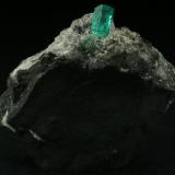 Beryl (variety emerald), Calcite, Pyrite, Quartz<br />Coscuez mining district, Municipio San Pablo de Borbur, Western Emerald Belt, Boyacá Department, Colombia<br />50x20x45mm<br /> (Author: Fiebre Verde)