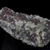 Axinite-(Fe)<br />Timmins area, Cochrane District, Ontario, Canada<br />10.7 x 6.7 cm<br /> (Author: am mizunaka)