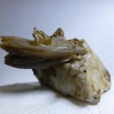Barita sobre Cuarzo.<br />Mines Can Palomeres, Malgrat de Mar, Comarca Maresme, Barcelona, Cataluña / Catalunya, España<br />Cristal de 3cm<br /> (Autor: heat00)