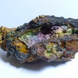 Goethita<br />Mines Can Palomeres, Malgrat de Mar, Comarca Maresme, Barcelona, Cataluña / Catalunya, España<br />4x2cm<br /> (Autor: heat00)