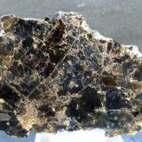 Flogopita (Grupo Mica)<br />Mina Jeffrey, Asbestos, Les Sources RCM, Estrie, Québec, Canadá<br />8 x 6 x 0,6 cm.<br /> (Autor: Felipe Abolafia)