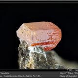 Vanadinite<br />South Geronimo Mine, Silver District, Trigo Mountains, La Paz County, Arizona, USA<br />fov 4.5 mm<br /> (Author: ploum)