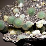 Wavellite<br />Mauldin Mountain Quarries, Mauldin Mountain, Montgomery County, Arkansas, USA<br />9.4 x 11.7 cm<br /> (Author: crosstimber)