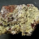 Chabazita (variedad facolita) y Esmectita (Grupo)Montaña Blanca-Pueblo de Agaete, Agaete, Gran Canaria, Las Palmas Province, Canary Islands, Spain8 x 6 x 5 cm (Autor: María Jesús M.)
