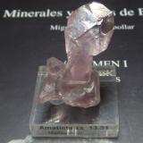 Cuarzo (variedad amatista)<br />Madagascar<br />30x50 mm<br /> (Autor: Ignacio)
