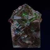 Fluorite, Schorl<br />Erongo Mountain, Usakos, Erongo Region, Namibia<br /><br /> (Author: am mizunaka)