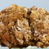 Dolomita (variedad dolomita ferrífera)<br />Mina La Inesperada, Pardos, Comarca Señorío de Molina-Alto Tajo, Guadalajara, Castilla-La Mancha, España<br />40x30 mm<br /> (Autor: Juan Espino)