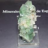 Fluorita<br />Mina Okorusu, Distrito Otjiwarongo, Región Otjozondjupa, Namibia<br />30x70 mm<br /> (Autor: Ignacio)