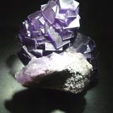 Fluorita<br />Mina Yaogangxian, Yizhang, Prefectura Chenzhou, Provincia Hunan, China<br />80x60 mm.<br /> (Autor: Jesus Franquesa Baucells)