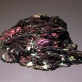 Covellite<br />East Colusa Mine, (Berkeley Pit), Butte, Butte District, Silver Bow County, Montana, USA<br />4.8 x 6.9 cm<br /> (Author: crosstimber)