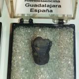 Freieslebenita<br />Hiendelaencina, Comarca Serranía de Guadalajara, Guadalajara, Castilla-La Mancha, España<br />2x2 cm<br /> (Autor: andresdf)