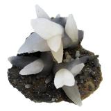 Calcite<br />Iraí, Alto Uruguai region, Rio Grande do Sul, Brazil<br />Specimen size 10 cm, largest calcites 5,5 cm<br /> (Author: Tobi)