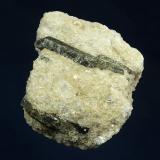 Fluorapatite on Calcite<br />Broken Hill, Yancowinna County, New South Wales, Australia<br />83 x 65 x 53 mm<br /> (Author: GneissWare)